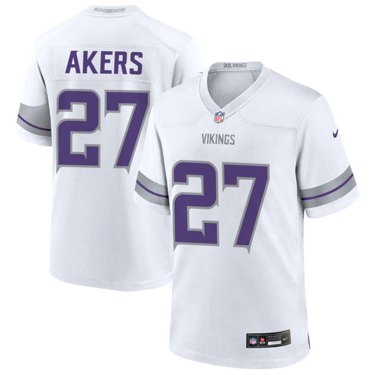 Cam Akers Minnesota Vikings Nike Alternate Game Player Jersey - White