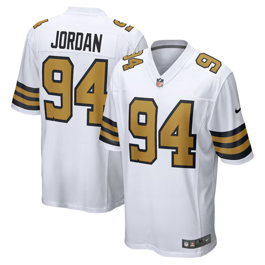 Cameron Jordan New Orleans Saints Nike Alternate Game Player Jersey - White