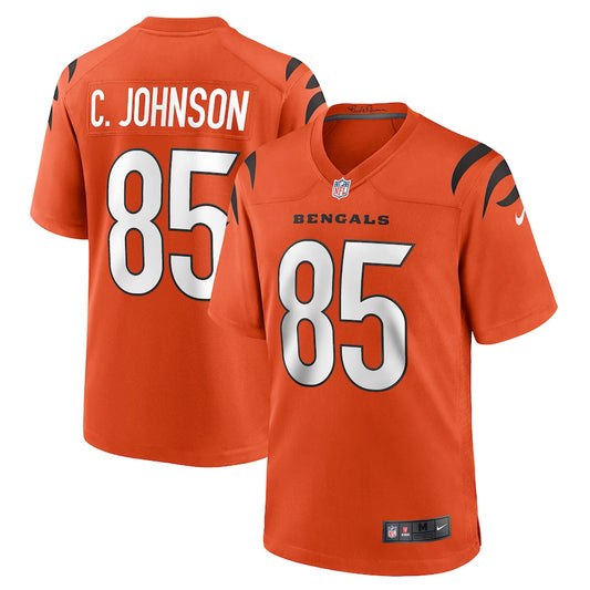 Chad Ochocinco Johnson Cincinnati Bengals Throwback Player Jersey - Orange