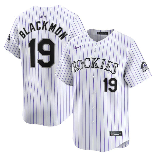 Charlie Blackmon Colorado Rockies Nike Home Replica Player Jersey - White
