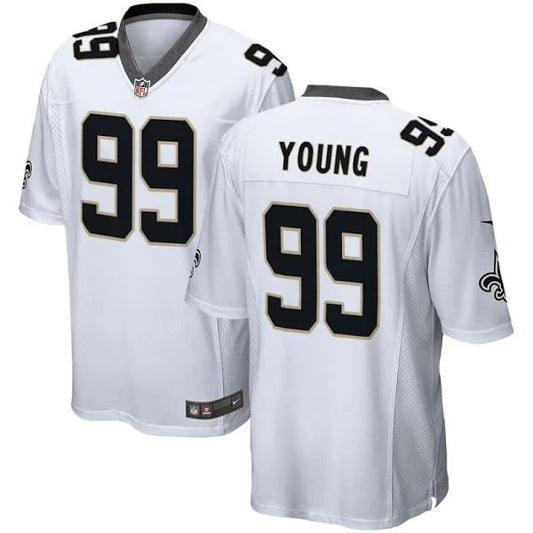 Chase Young New Orleans Saints Nike Game Player Jersey - White