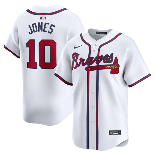 Chipper Jones Atlanta Braves Nike Home Replica Player Jersey - White