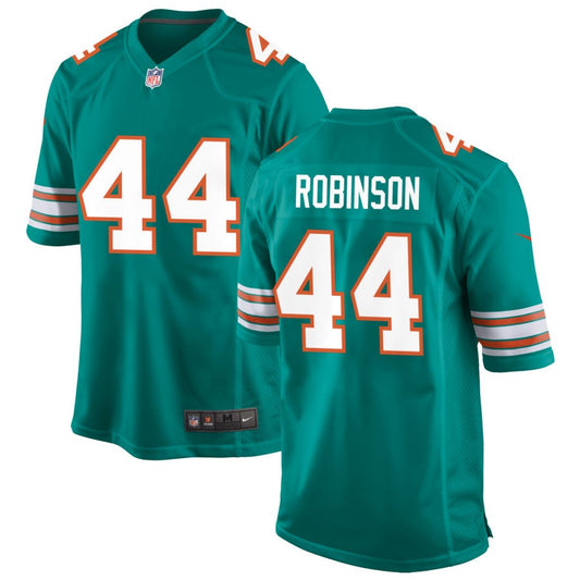 Chop Robinson Miami Dolphins Nike Alternate Game Player Jersey - Aqua