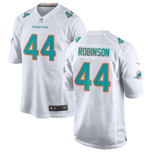 Chop Robinson Miami Dolphins Nike Game Player Jersey - White