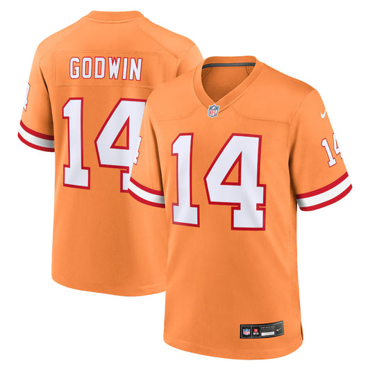 Chris Godwin Tampa Bay Buccaneers Nike Throwback Game Player Jersey - Orange