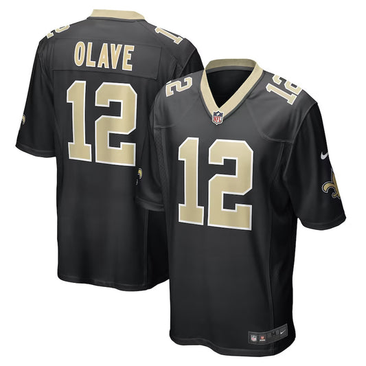 Chris Olave New Orleans Saints Nike Game Player Jersey - Black