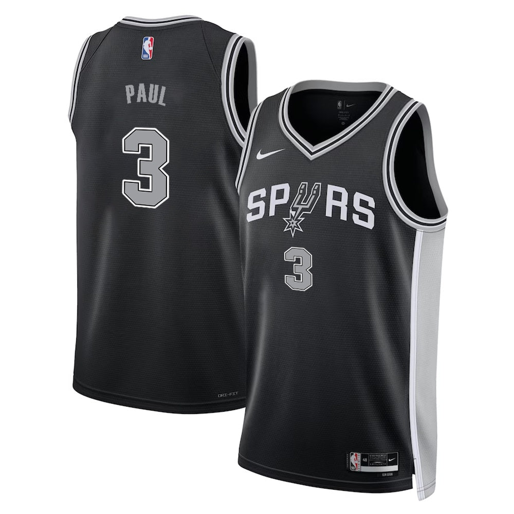 Chris Paul San Antonio Spurs Nike Swingman Icon Jersey - Black