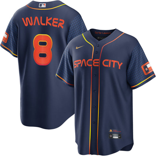 Christian Walker Houston Astros Nike City Connect Limited Player Jersey - Navy