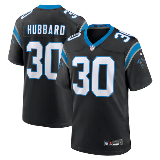 Chuba Hubbard Carolina Panthers Nike Game Player Jersey - Black