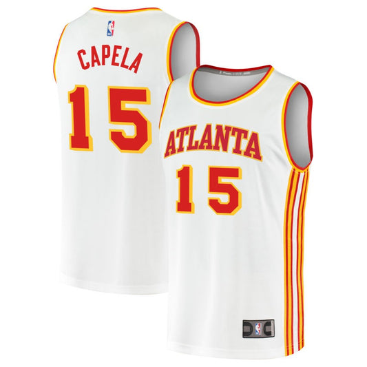 Clint Capela Atlanta Hawks Nike Swingman Association Jersey - White