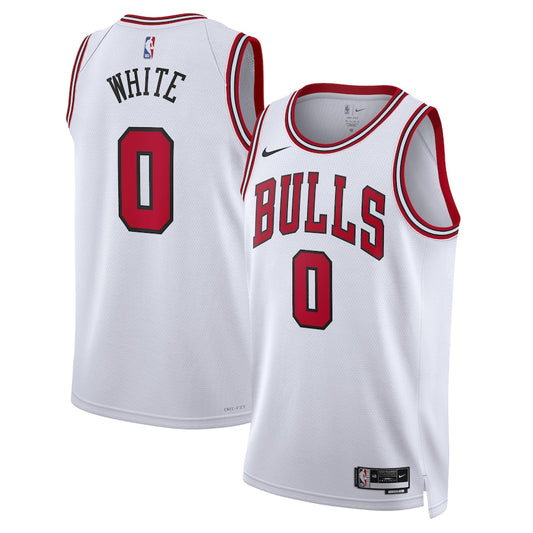 Coby White Chicago Bulls Nike Swingman Association Jersey - White