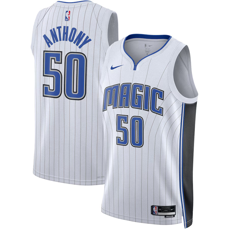 Cole Anthony Orlando Magic Nike Swingman Association Jersey - White