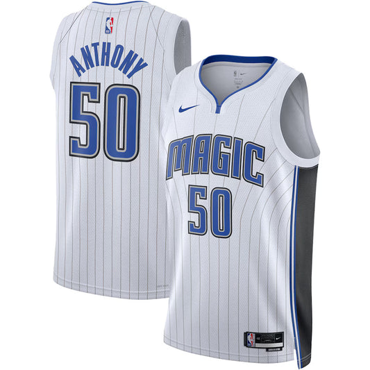 Cole Anthony Orlando Magic Nike Swingman Association Jersey - White