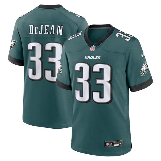 Cooper DeJean Philadelphia Eagles Nike Game Player Jersey - Midnight Green
