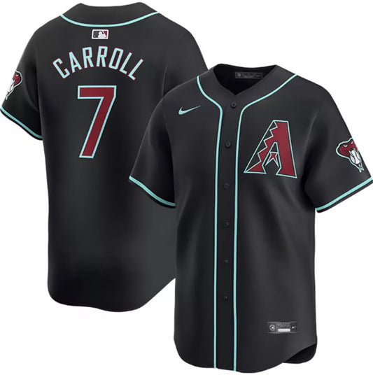 Corbin Carroll Arizona Diamondbacks Nike Alternate Limited Player Jersey - Black