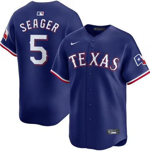 Corey Seager Texas Rangers Nike Alternate Limited Player Jersey - Royal