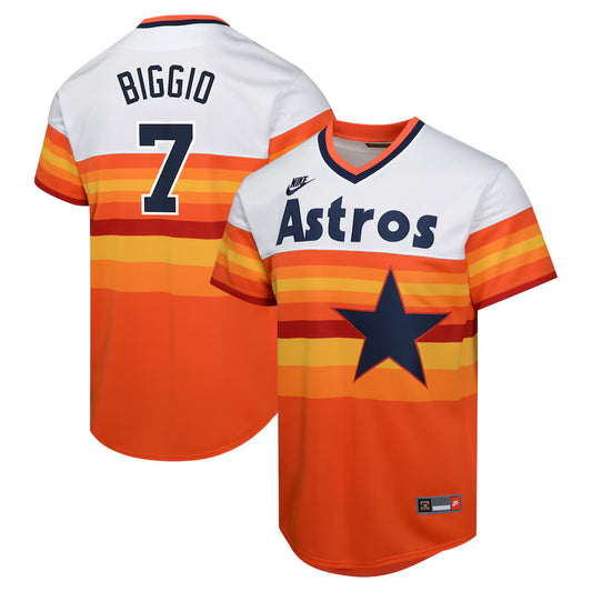 Craig Biggio Houston Astros Nike Throwback Limited Player Jersey - White