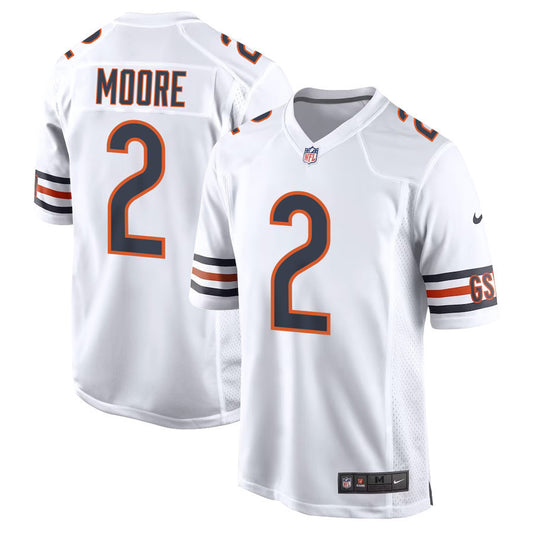 D.J. Moore Chicago Bears Nike Game Player Jersey - White
