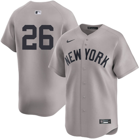 DJ LeMahieu New York Yankees Nike Away Limited Player Jersey - Gray