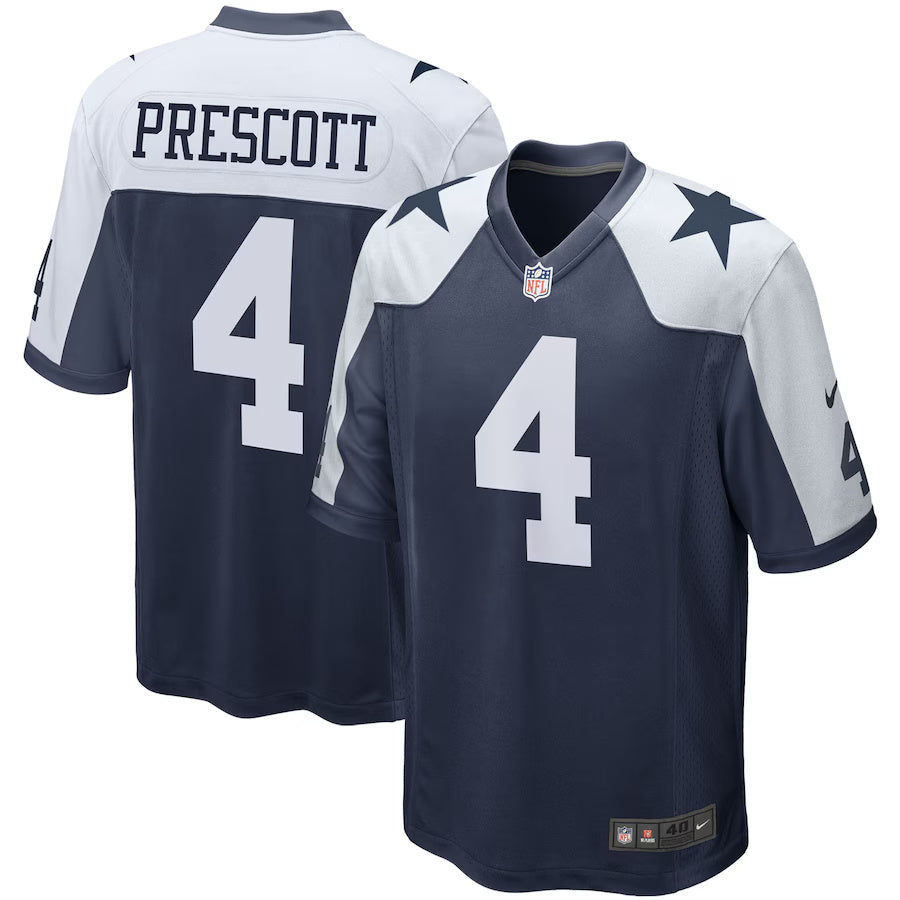 Dak Prescott Dallas Cowboys Nike Alternate Game Player Jersey - Navy