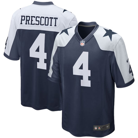 Dak Prescott Dallas Cowboys Nike Alternate Game Player Jersey - Navy