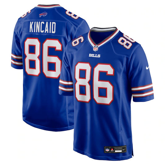 Dalton Kincaid Buffalo Bills Nike Game Player Jersey - Royal