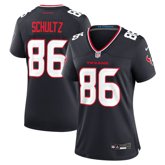 Dalton Schultz Houston Texans Nike Game Player Jersey - Navy