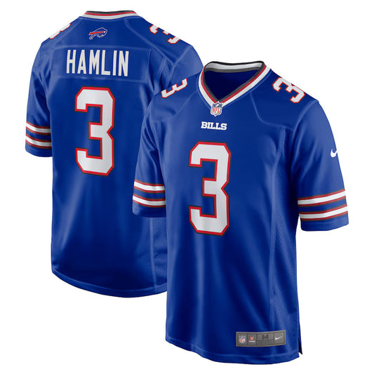 Damar Hamlin Buffalo Bills Nike Game Player Jersey - Royal