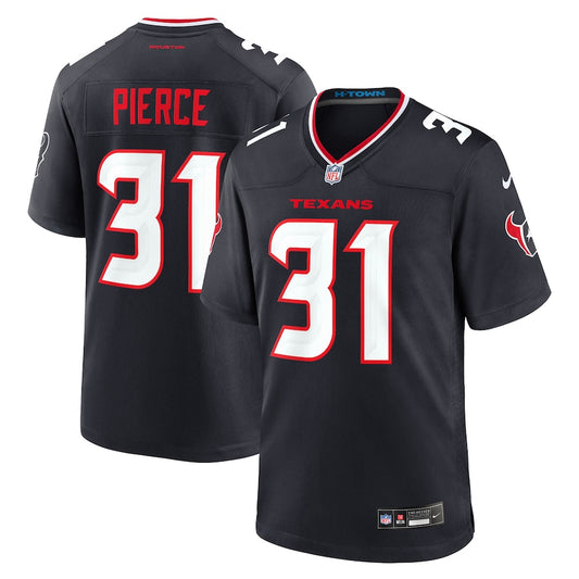 Dameon Pierce Houston Texans Nike Game Player Jersey - Navy