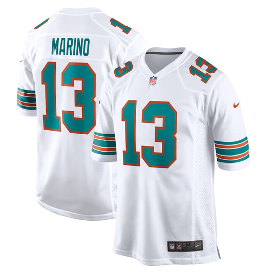 Dan Marino Miami Dolphins Throwback Player Jersey - White
