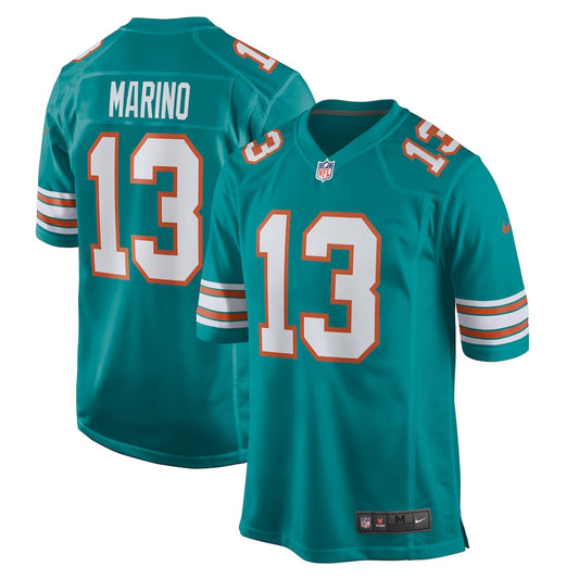 Dan Marino Miami Dolphins Throwback Player Jersey - Aqua