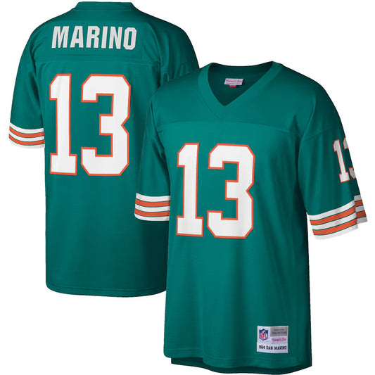 Dan Marino Miami Dolphins Throwback Player Jersey - Aqua