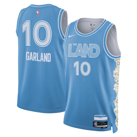 Darius Garland Cleveland Cavaliers 2024/2025 Nike Swingman City Jersey - Blue