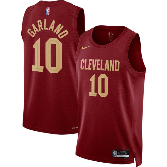 Darius Garland Cleveland Cavaliers Nike Swingman Icon Jersey - Wine