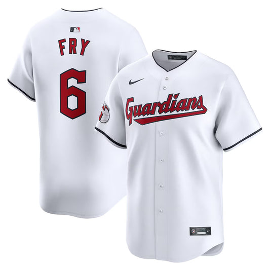 David Fry Cleveland Guardians Nike Home Replica Player Jersey - White