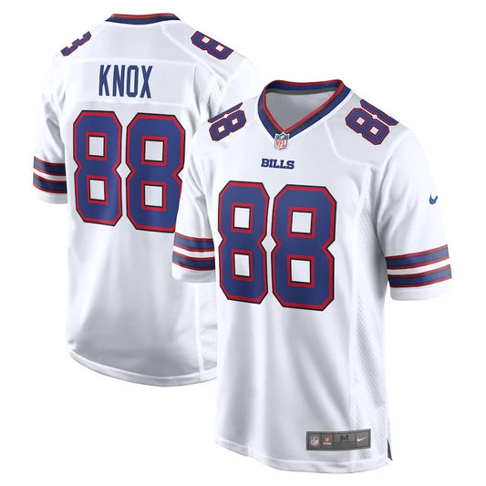 Dawson Knox Buffalo Bills Nike Game Player Jersey - White