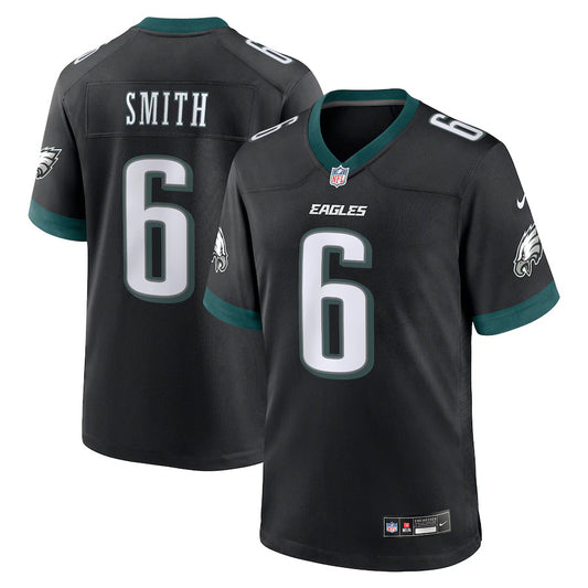 DeVonta Smith Philadelphia Eagles Nike Alternate Game Player Jersey - Black
