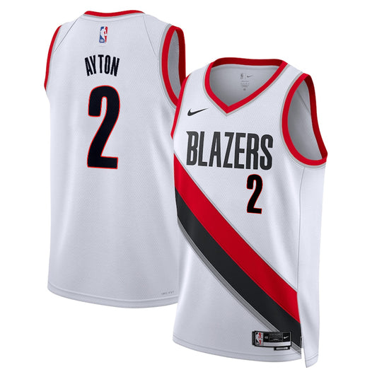 Deandre Ayton Portland Trail Blazers Nike Swingman Association Jersey - White