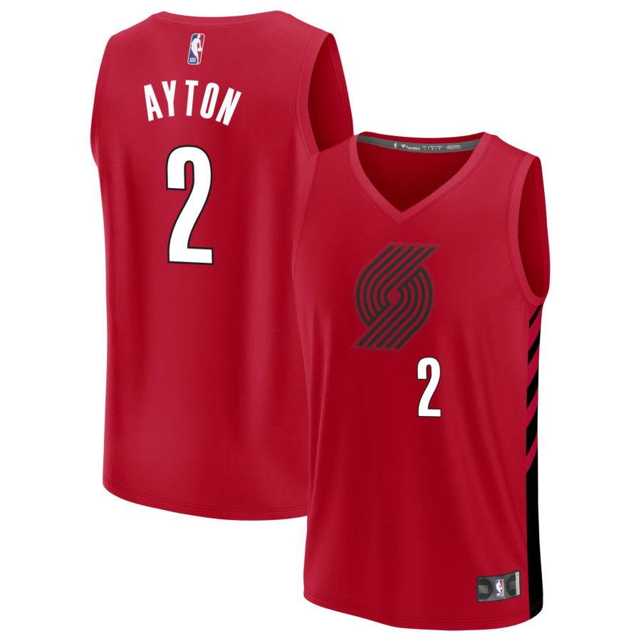 Deandre Ayton Portland Trail Blazers Nike Swingman Statement Jersey - Red