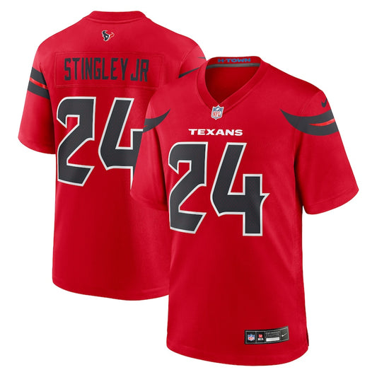 Derek Stingley Jr. Houston Texans Nike Alternate Game Player Jersey - Red