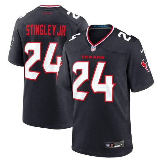 Derek Stingley Jr. Houston Texans Nike Game Player Jersey - Navy