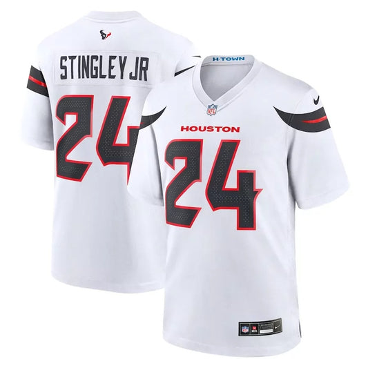 Derek Stingley Jr. Houston Texans Nike Game Player Jersey - White