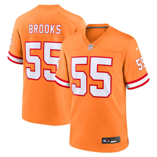 Derrick Brooks Tampa Bay Buccaneers Throwback Player Jersey - Orange