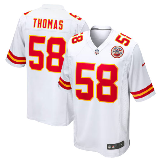 Derrick Thomas Kansas City Chiefs Throwback Player Jersey - White