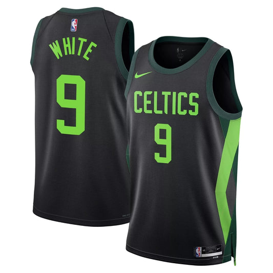 Derrick White Boston Celtics 2024/2025 Nike Swingman City Jersey - Black