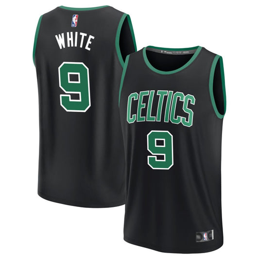 Derrick White Boston Celtics Nike Swingman Statement Jersey - Black
