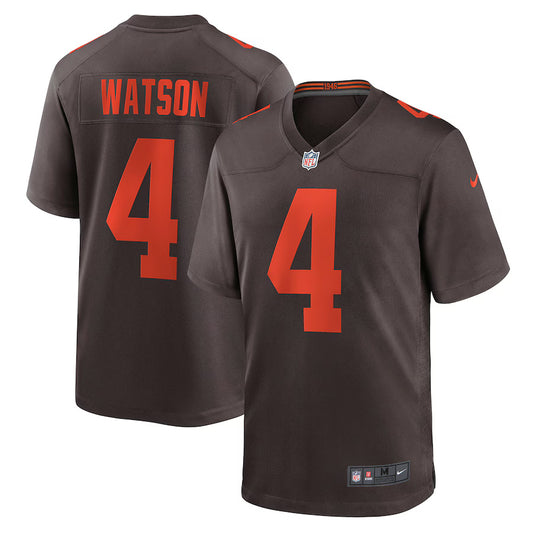 Deshaun Watson Cleveland Browns Nike Alternate Game Player Jersey - Brown