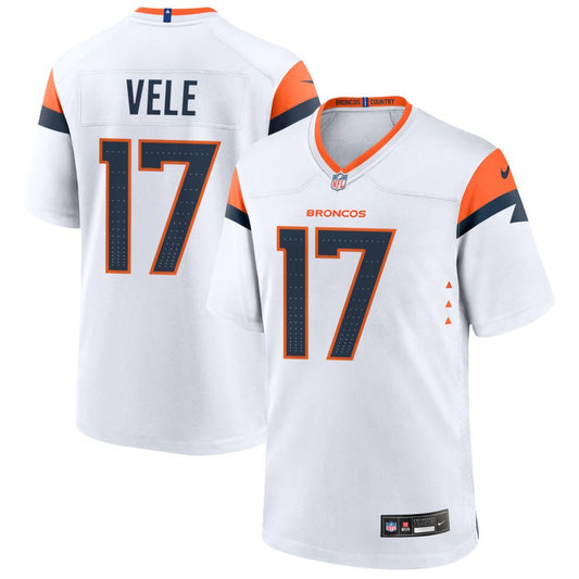 Devaughn Vele Denver Broncos Nike Game Player Jersey - White