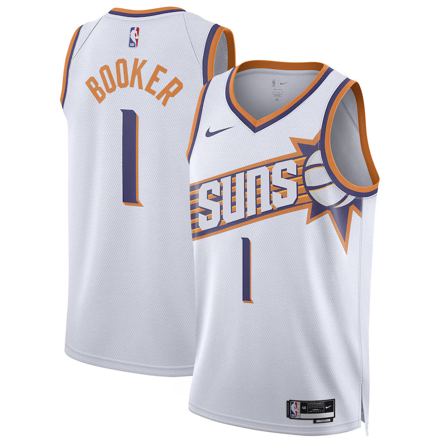 Devin Booker Phoenix Suns Nike Swingman Association Jersey - White
