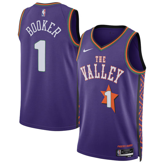 Devin Booker Phoenix Suns 2024/2025 Nike Swingman City Jersey - Purple